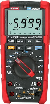 Image de MIE0297 Multimètre universel Uni-T PRO UT195DS