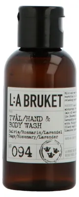 Obrázek produktu pro L:A BRUKET Čisticí gel na ruce a tělo 094, vůně šalvěj/rozmarýn/levandule (55 ml)