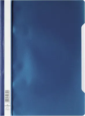 Produktbild von Schnellhefter A4 PP dunkelblau Packung mit 25 Stück