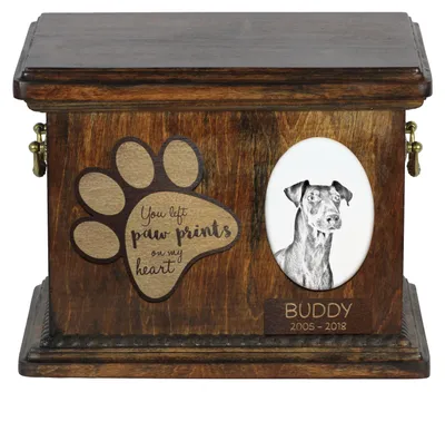 Obrázok produktu pre Manchesterský teriér - urna na popol psa, personalizovaná urna s fotografiou, urna s fotografiou psa značky Art-Dog