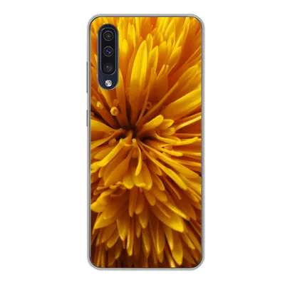 Produktbild von MuchoWow® Handyhülle Schutzhülle Hülle für Samsung Galaxy A50 Löwenzahn - Gelb - Abstrakt Silikon Softcase Handy Hülle - Mobiltelefonhülle