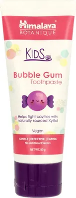 Produktbild von Nahrungsergänzungsmittel Himalaya Kinderzahnpasta Bubble Gum Toothpaste (80 g) 6386