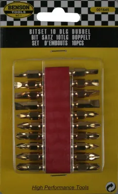 Immagine prodotto di Bit Set, 10 pezzi, oro doppio