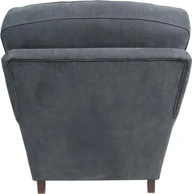 Produktbild von Sessel Club Lounge Designer Stuhl Polster Sofa 1 Sitzer Relax Fernseh Grau Neu