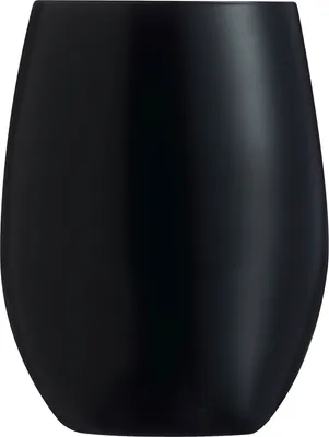 Produktbild von Chef & Sommelier Primary Black Trinkglas, Wasserglas, Saftglas, 350ml, Krysta Kristallglas, schwarz, 6 Stück