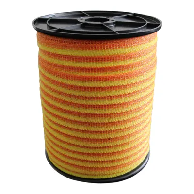 Produktbild von Weidezaunband Basic - gelb/orange - 200 m, 20 mm, 4 Niro