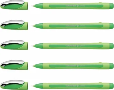 Produktbild von Schneider Fineliner Xpress - 5er-Set grün