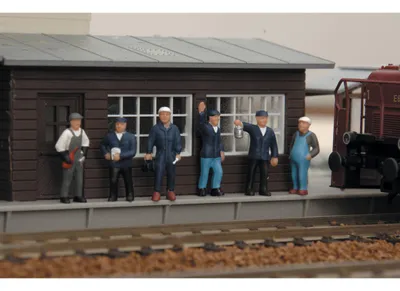 Produktbild von Piko 55730 Figurenset Bahnpersonal 6-teilig