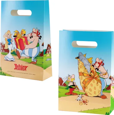 Image de 4 pochettes cadeaux Astérix -