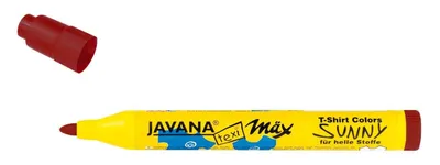 Produktbild von KREUL Textilmarker JAVANA "texi mäx medium" braun