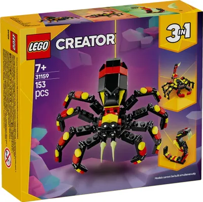 Produktbild von LEGO® Creator 31159 Wilde Tiere: Überraschungsspinne