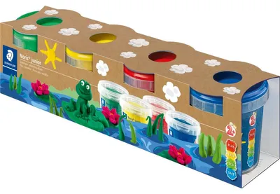 Image de STAEDTLER Spielknete Noris junior Basisfarben