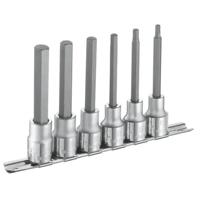 Image de Expert 1/2" JEU DE 6 PIÈCES DE DOUILLES HEXAGONALES PROFONDES