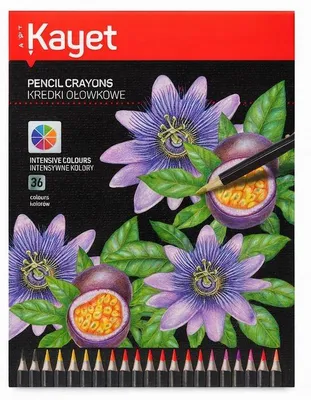 Produktbild von Kayet ART Set 36 intensive Buntstifte