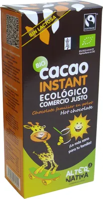 Produktbild von Fairtrade Trinkschokolade, glutenfrei, , 250 g - ALTERNATIVA