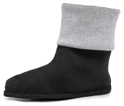 Produktbild von Ladeheid Kinder Gummistiefel Stiefelsocken Innenschuh Wärmende Socken für Regenstiefel LA-CA-10 LA-CA-11(Grau, 32/33)