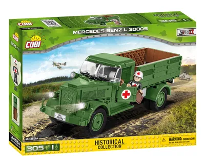 Immagine prodotto di COBI 2455A - Mercedes Benz L3000 S - Set di costruzione di morsetti da 305 pezzi