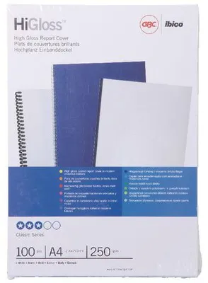 Immagine prodotto di GBC IB386831 cartellina Polipropilene (PP) Nero 100 pz
