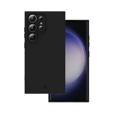 Produktbild von alkaya. Samsung Galaxy S23 Ultra Schutzhülle kompatibel mit Magsafe, Handyhülle, Silikonhülle - Schwarz