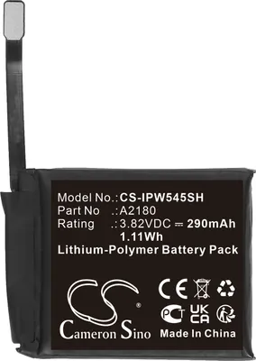 Produktbild von TECHTEK Akku Kompatibel mit [Apple] Watch SE 44mm Ersetzt A2180