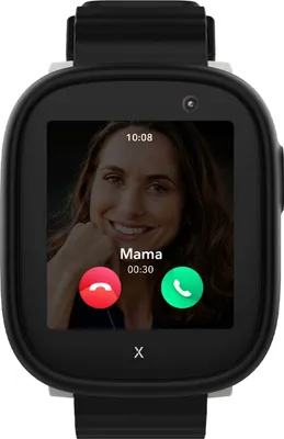 Produktbild von X6Play Kinder-Smartwatch in Schwarz mit GPS, inkl. austauschbarer Loops & Frames in Pink und Lime