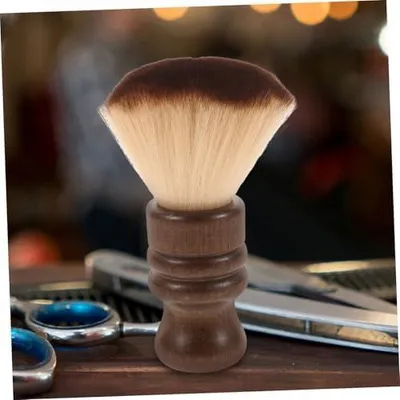 Produktbild von Ergonomische Friseurbürste und Nackenpinsel zur Reinigung von Haarstaub und gebrochenen Haaren