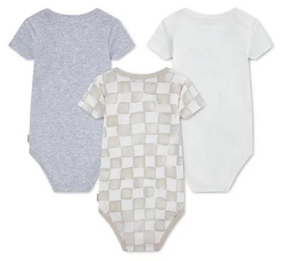 Productafbeelding van HUGGIES Body (3-pak) voor babyjongens, wit