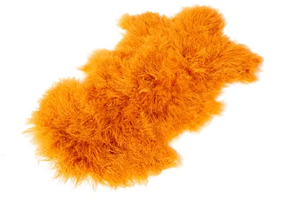 Produktbild von Naturform Tibetlammfell Teppich 100x55cm JAY12 Orange 100cm