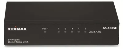 Produktbild von Edimax GS-1005E Gigabit Ethernet 5 Ports Desktop Switch,Metal Gehäuse
