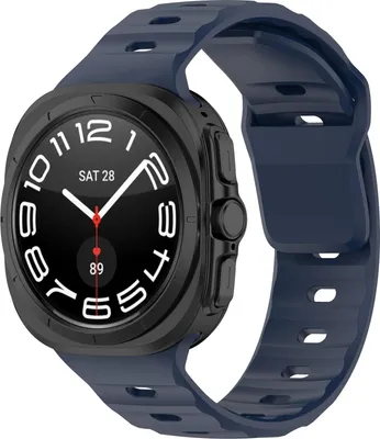 Produktbild von Bizon Armbanduhr Silikon G für Galaxy Watch Ultra 47 mm, Marineblau