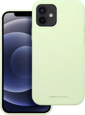 Zdjęcie produktu dla ROAR futerał CLOUD SKIN do IPHONE 12 Jasnozielony