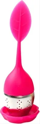 Immagine prodotto di Go Go Gadget – Tee-Ei – Teesieb – Filtro per tè sfuso – con supporto – 1 pezzo – Rosa