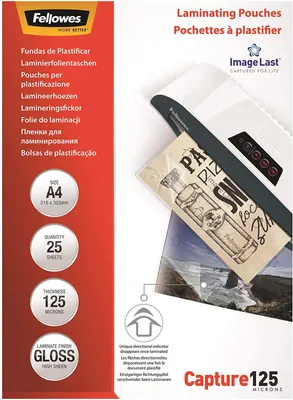Produktbild von Fellowes ImageLast A4 125 mic - 25 Stück