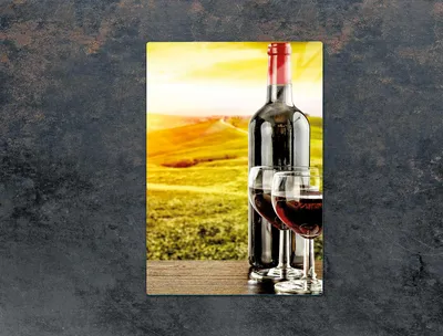 Obrázok produktu pre Sklenená Doska Na Krájanie 35X52 Víno