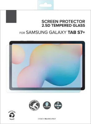 Produktbild von Tucano Displayschutzglas für Samsung Galaxy Tab S7+, Tab 8+ (61600)