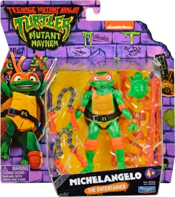 Produktbild von Teenage Mutant Ninja Turtles Movie Basic Figuren Sortiment, 4 Jahr(e), Gemischte Farben, Kunststoff