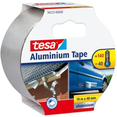 Produktbild von tesa Aluminiumband silber 10m x 50mm
