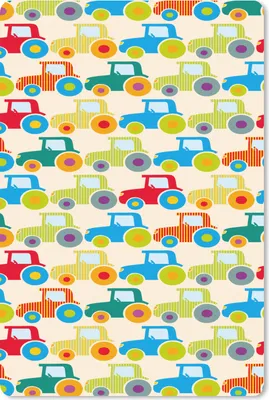Produktbild von MuchoWow® Mauspad Mousepad Muster - Traktor - Farben - Jungen - Kinder - Kinder 18x27 cm - Mousepads - Maus Mat - Pad - Mausunterlage