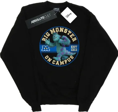 Produktbild von Disney - "Monsters University Monster On Campus" Sweatshirt für Herren BI40432 (5XL) (Schwarz)
