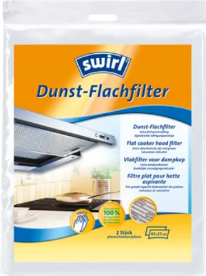 Produktbild von Swirl 114733, Filter für Dunstabzugshaube, 47 mm, 57 mm, 2 Stück(e)