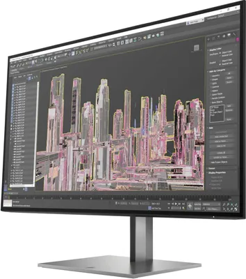 Zdjęcie produktu dla HP Z27u G3, 68,6 cm (27"), 2560 x 1440 px, 2K Ultra HD, LED, 5 ms, Czarny