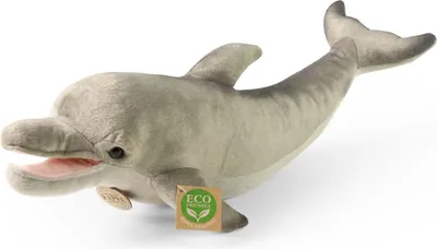 Obrázok produktu pre Rappa Plyšový delfín 40 cm ECO-FRIENDLY