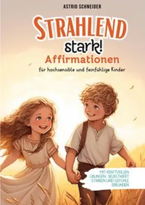 Produktbild von "Strahlend stark": Affirmationen für hochsensible und feinfühlige Kinder.