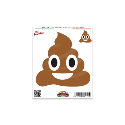 Immagine prodotto di Adesivo Standard Poo 10x12cm