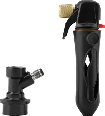 Obrázek produktu pro Přenosný nabíječ Homebrew Keg Charger Handheld CO2 Injector Draft Beer Dispenser (černý)
