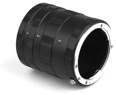 Produktbild von Makro-Zwischenringe für Makrofotografie mit Nikon-Kameras