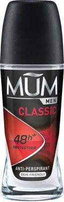 Produktbild von MUM Deo Roll on For Men Classic Antitranspirant maskuliner Duft 50ml