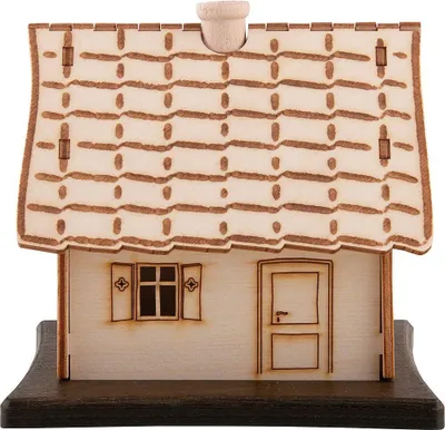 Produktbild von Rauchhaus (11,3x10x11,3cm) von Weigla Holzkunst