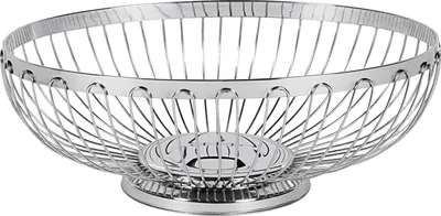 Imagen del producto de APS Körbe / Schalen aus Metall   Brot- und Obstkorb, oval 30250