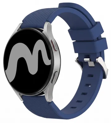 Produktbild von imoshion Flexibles Silikonarmband - Universelle 20 mm Anschluss - Dunkelblau, KI-generiertes Bild